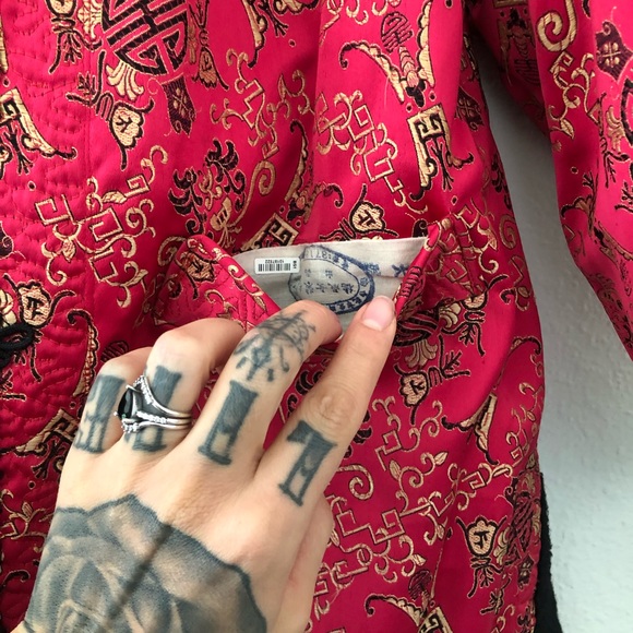 Vintage Reversible Oriental Jacket - Picture 4 of 9